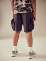 Шорты карго для мальчика Next AC6-425, Темно-серый