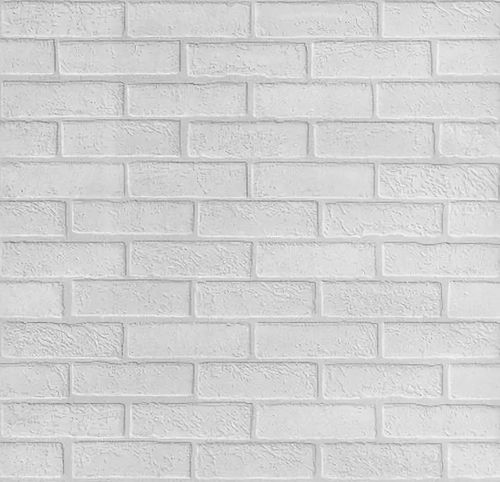 ПАНЕЛЬ  МДФ 0,93 * 2,2 м  КИРПИЧ БЕЛЫЙ  под покраску