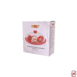 Блюдо для блинов с крышкой Repast Маки-2 23*23*9,7 см