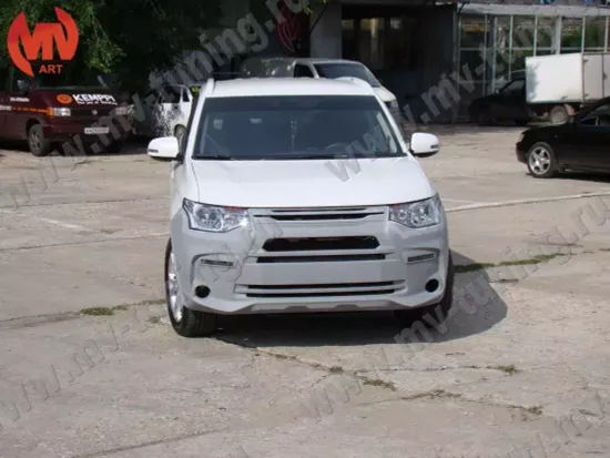 Бампер передний для Mitsubishi Outlander (3rd generation)