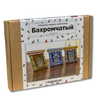 Сборная модель наличника «Бахромчатый»