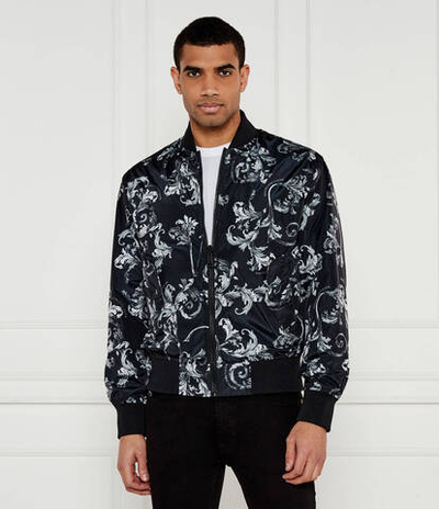Двухсторонняя куртка бомбер Versace Jeans Couture - черный(78GASD07CQD92)