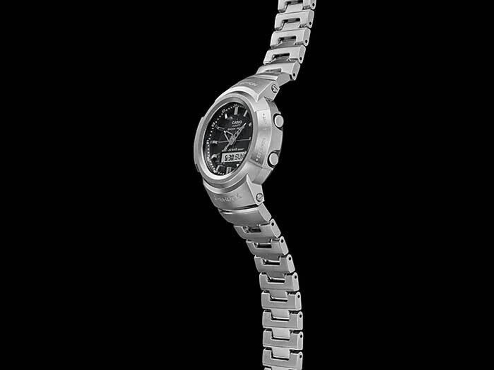 Японские наручные часы Casio G-SHOCK AWM-500D-1A с хронографом