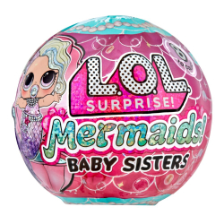 L.O.L. SURPRISE - Младшая сестра-русалочка в шаре-сюрпризе LOL Surprise Mermaids 515760 / артикул   515760  / GTIN 035051515760