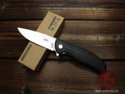Складной нож Городской VN Ф-3 K283-1 c клинком из стали 5Cr15MoV, рукоять G10