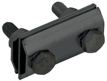 Зажим соединительный двойн. сквоз. пруток-пруток 8мм оцинк. сталь TD IEK ZCC84-13-1-08