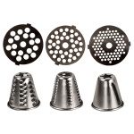 Мясорубка электрическая Pioneer, MG109, 1800 Вт, реверс, 1.8 кг/мин, металл, пластик, 4насад, для ко