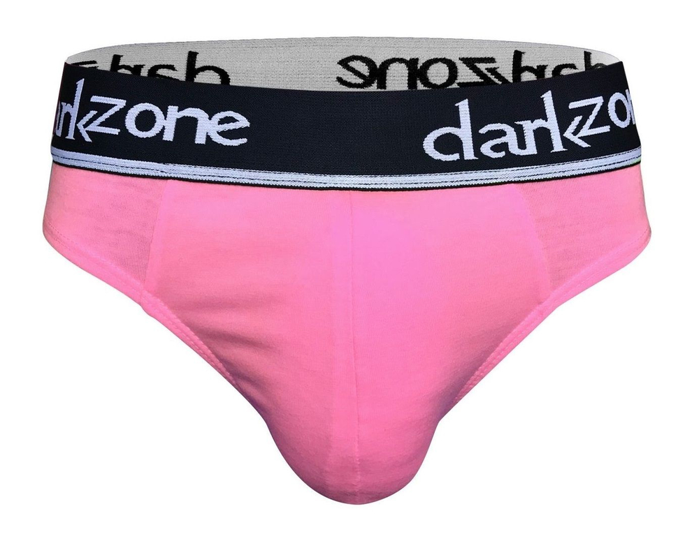 Розовые хлопковые слипы с брендированной резинкой (Размер: M) (Цвет: розовый)