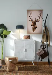 Напольная вешалка Stearn 183 см черная