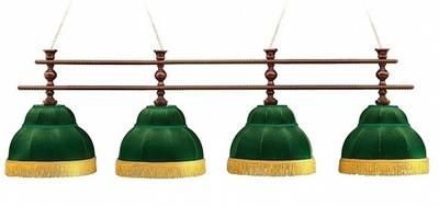 Лампа Барон-Люкс 4 плафона - ясень