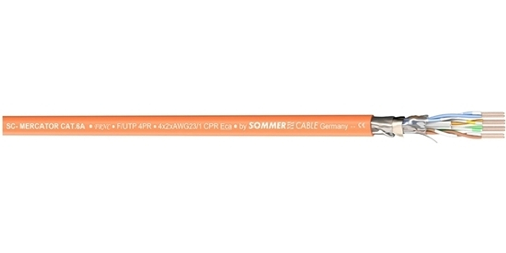 Цифровой кабель Sommer Cable SC-Mercator Cat.6a FRNC (100м)