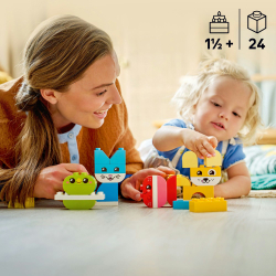 LEGO DUPLO - Творческие животные 3 в 1 10477