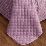 Велюровое покрывало ромб OVF002