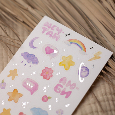 Стикерпак "Любовные мечты" 🌸