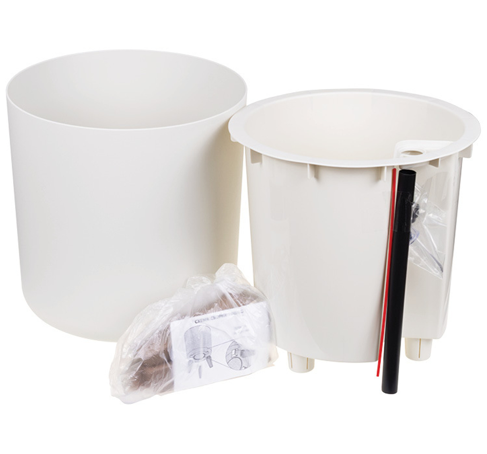 Кашпо ФЛОРИАН высокое с автополивом на ножках D250 мм 11л М3157