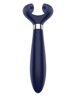 Синий вибромассажер для пар Satisfyer Endless Fun (Цвет: синий)