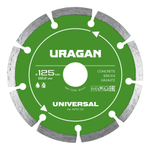 URAGAN UNIVERSAL 125 мм, диск алмазный отрезной сегментный (36705-125)