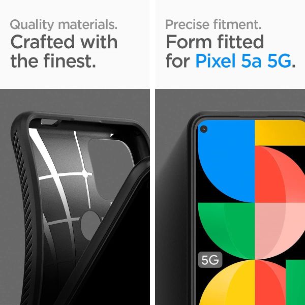 Чехол Spigen Liquid Air Armor для Google Pixel 5a 5G (2021) - Matte Black