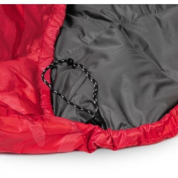 Спальный мешок пуховый PREMIER 210х72см (t-5C) красный (PR-SB-210x72-R)