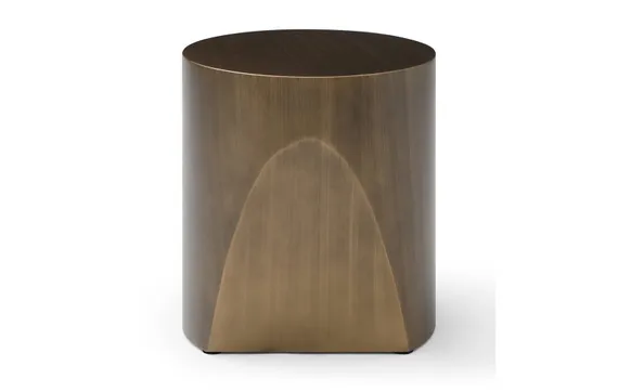 Журнальный столик Stump Ø45х55 см, бронза