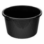 Контейнер строительный 120л круглый (черный)