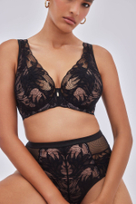 Бюстгальтер-бралетт Boudoir с мягкими чашками (Размер: 75C) (Цвет: черный)