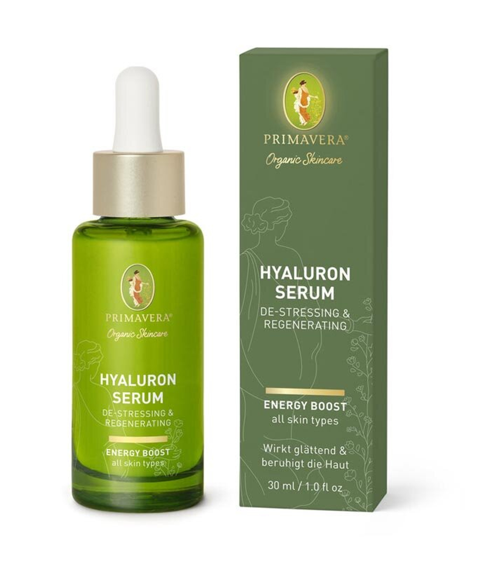 Primavera Hyaluron Serum - Снимает стресс и восстанавливает, 30 мл