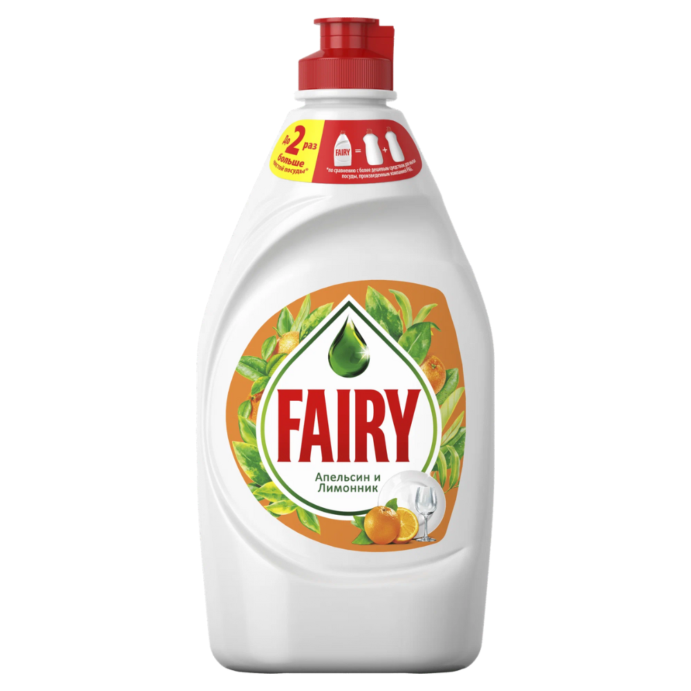 Средство для мытья посуды Fairy Platinum Лимон и лайм 430 мл