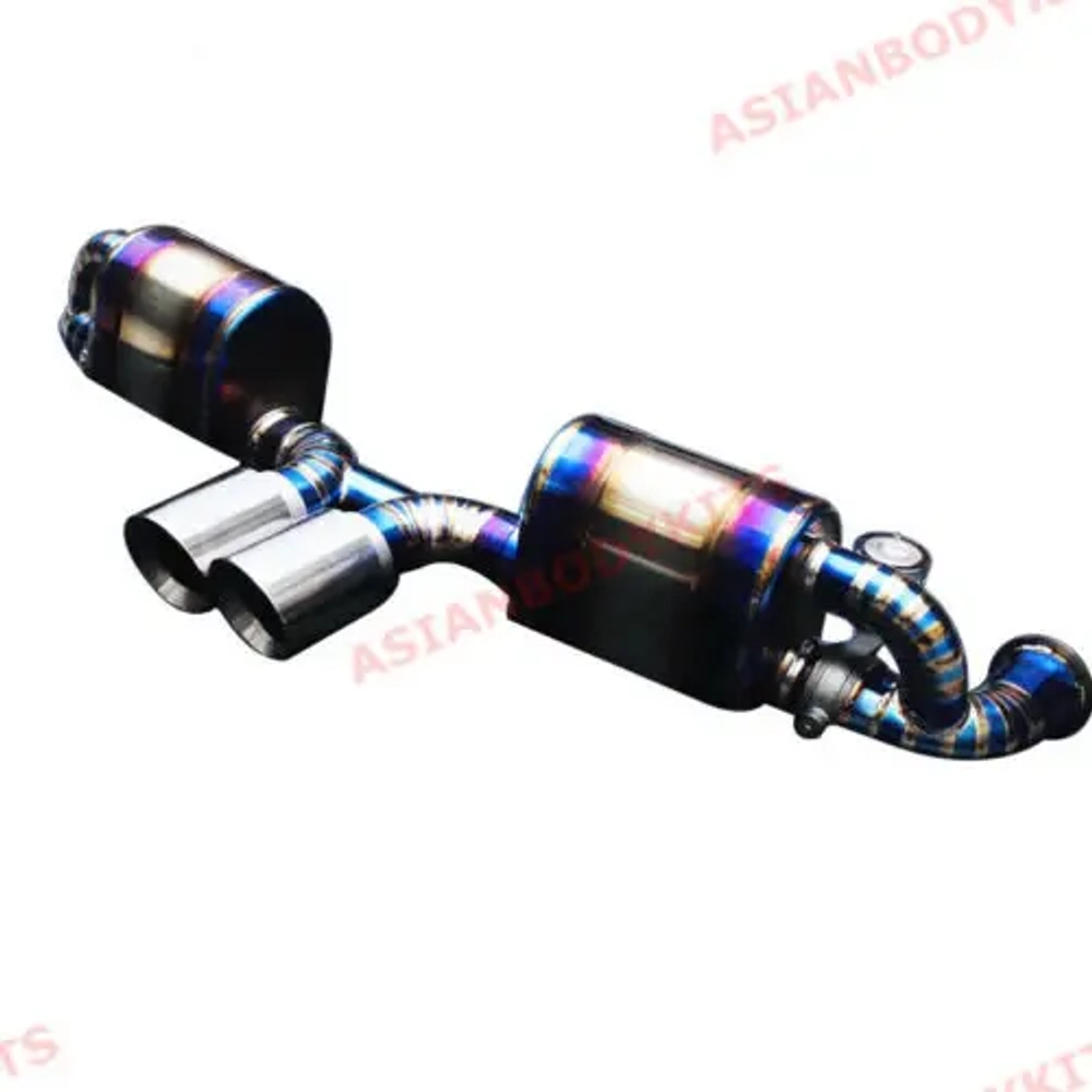 Титановая выхлопная система с заслонками для PORSCHE 911 991 GT3 / GT3 RS 2013 - 2016 4.0 Порше Карерра