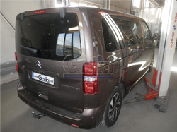 Фаркоп оцинкованный Galia C072A для Citroen Spacetourer 2016-, Peugeot Traveller 2016-, Citroen Jumpy 2016-, Peugeot Expert 2016-, Toyota Proace 2016-(паспорт и сертификат в комплекте)(без электрики)
