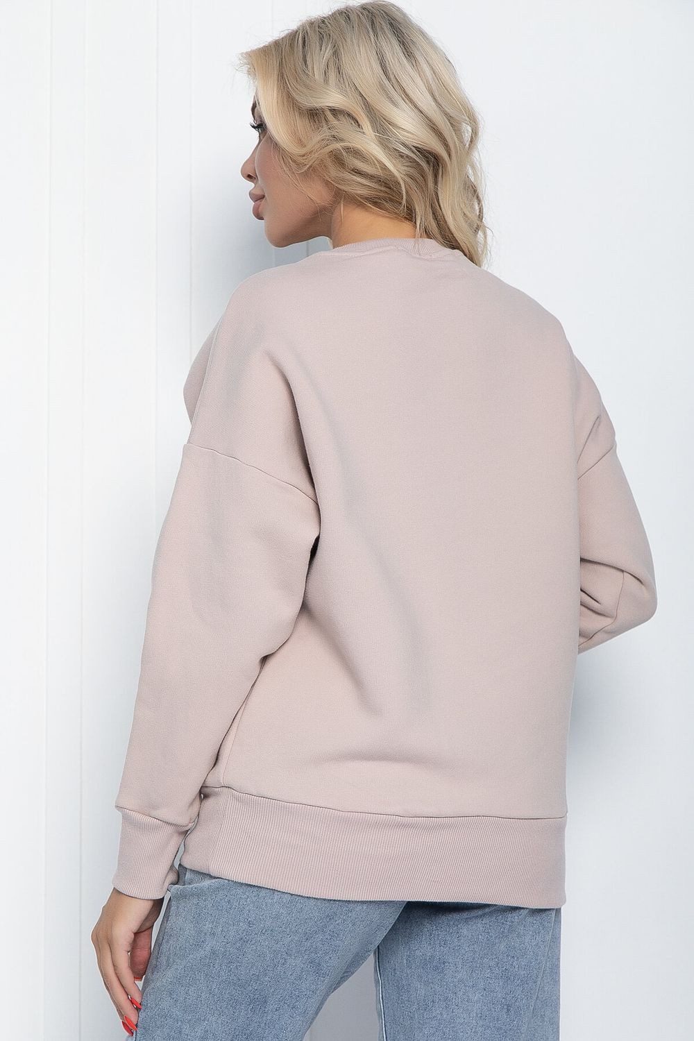 Свитшот "Тедди" (пыльная роза) Б7544 LT Collection