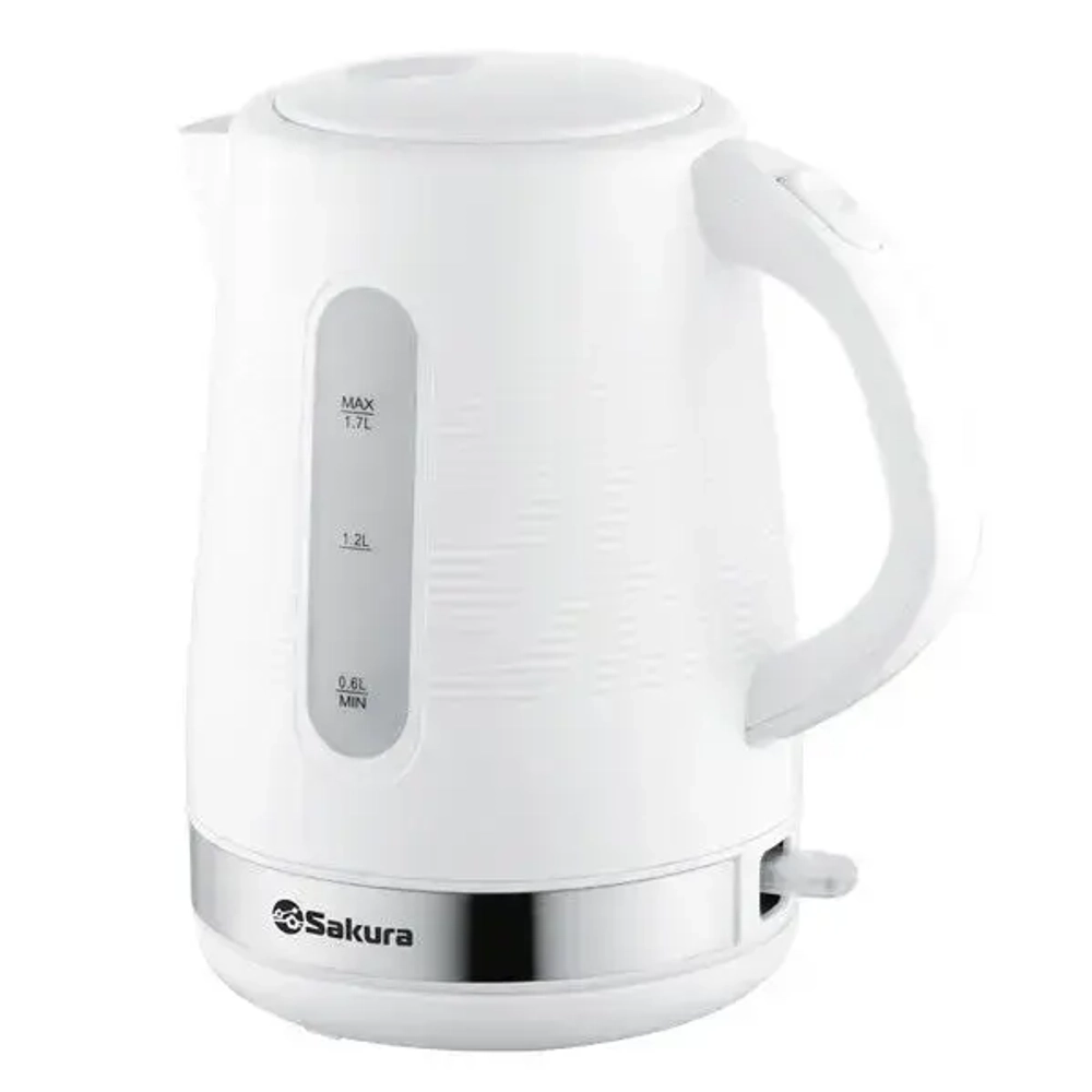 Чайник электр SA-2343W (1.7) бел д