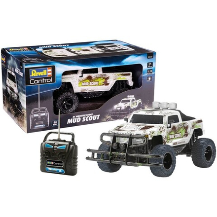 Revell - Control Monster Truck RC Mud Scout 1:10 с дистанционным управлением 40MHz 24643