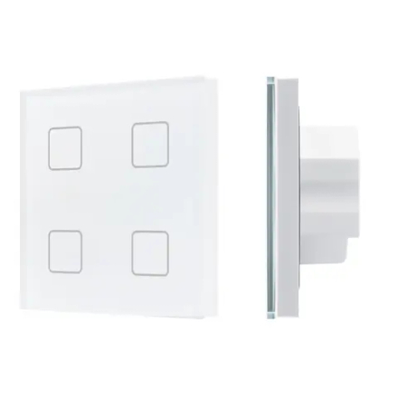 INTELLIGENT ARLIGHT Сенсорная панель DALI-301-11-IN White (BUS/24V, Backlight) (IARL, IP20 Пластик, 5 лет) 046574