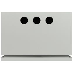 Корпус металлический ЭРА SIMPLE ЩМПг-1-0 (395х310х220мм) IP54 У2 серый