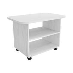 Стол журнальный Континент-Pro СМ80 Ясень Анкор белый 800х500х550