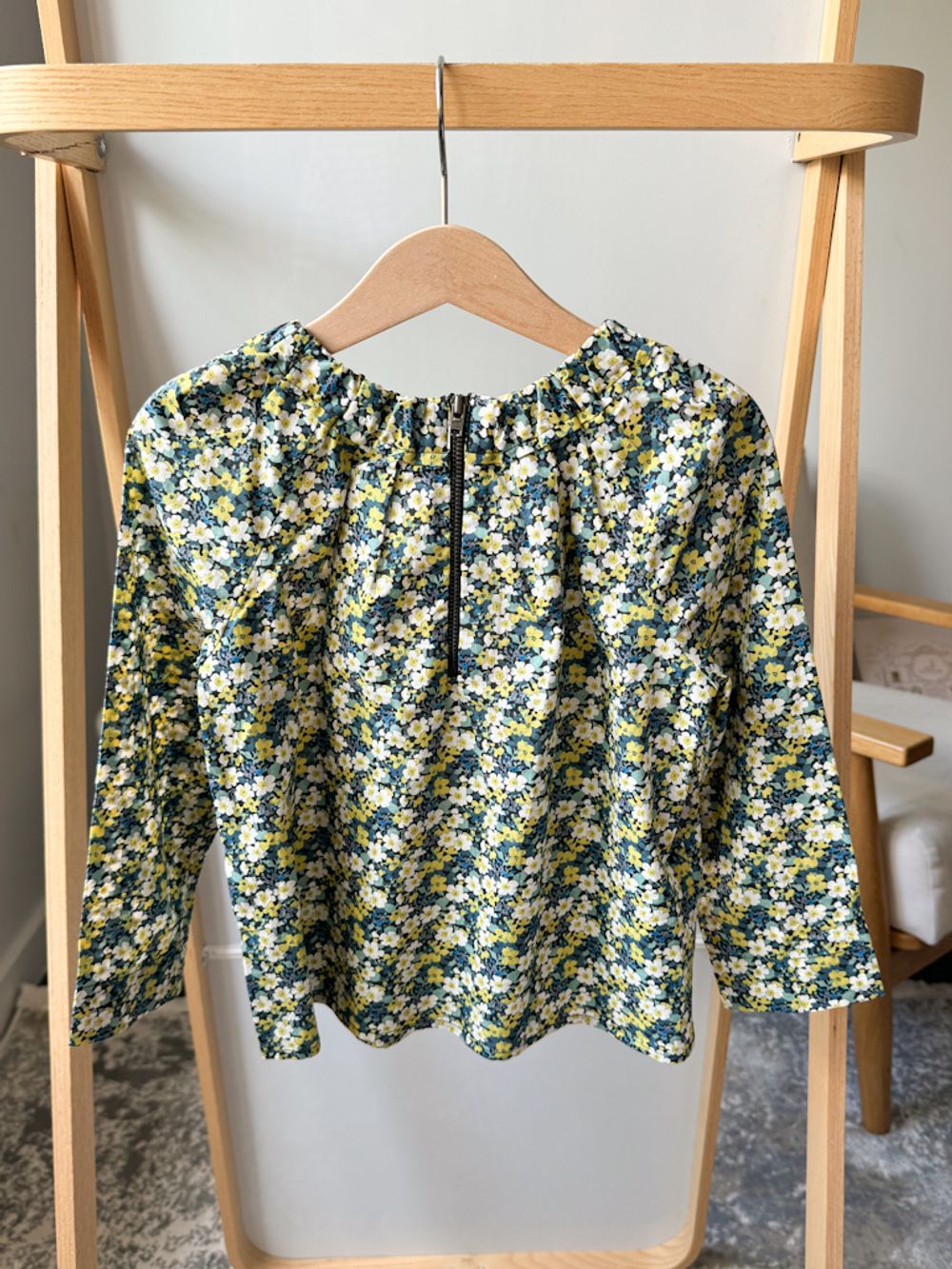 Хлопковая блузка Bonpoint, 104