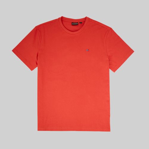 Футболка мужская Napapijri Salis Short Sleeve Sum артикул:NA4H8DR14 - купить в магазине Дайс