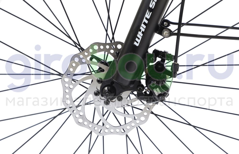 Электровелосипед WHITE SIBERIA CAMRY LIGHT 36V/11A 500W Snegir (Синий) фото 20 фото №21