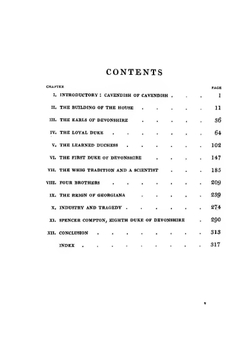 The Cavendish family | F. Bickley