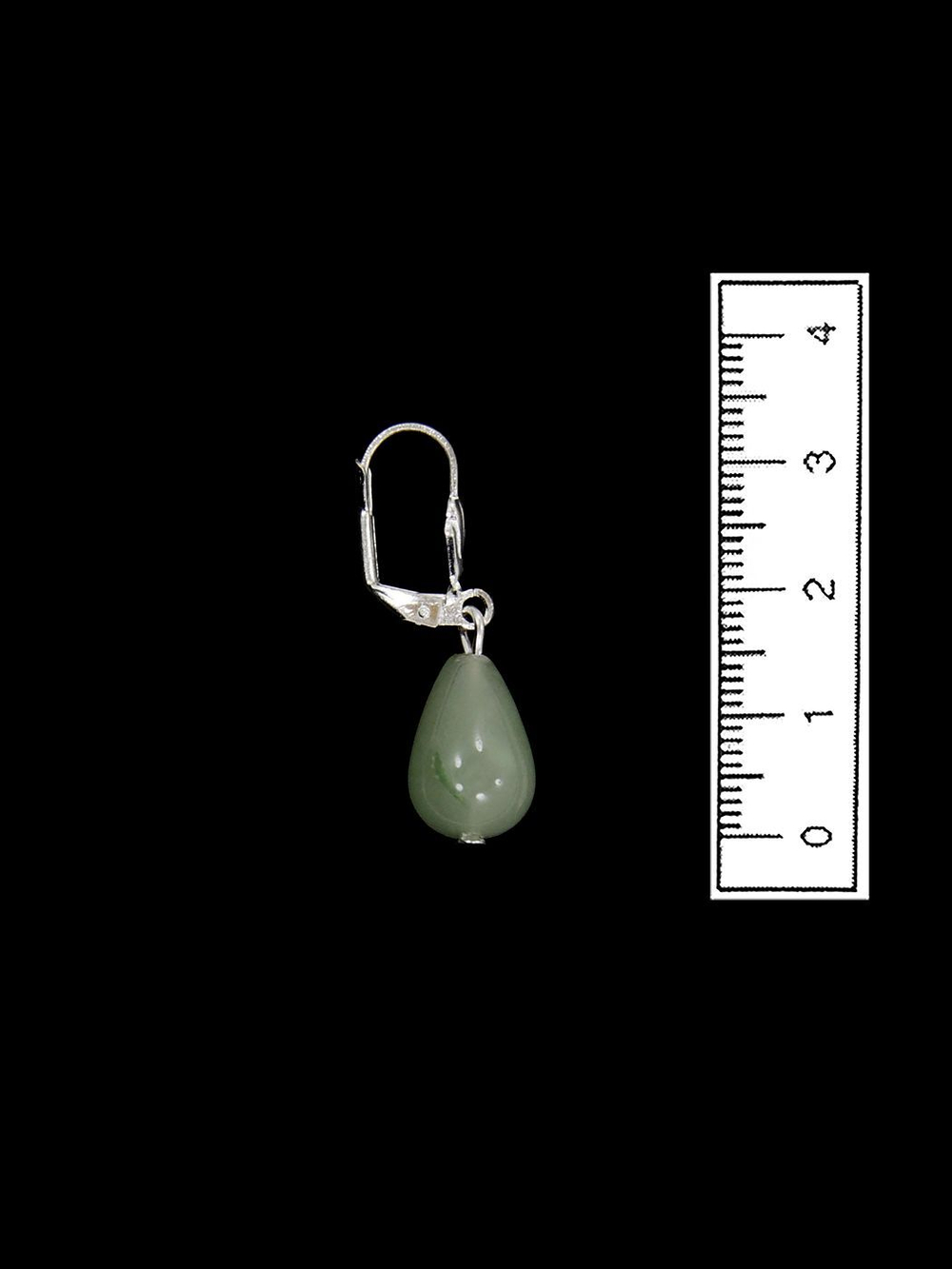 Серьги из нефрита nese001-kaob