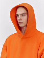 Худи с начесом (оранжевый)