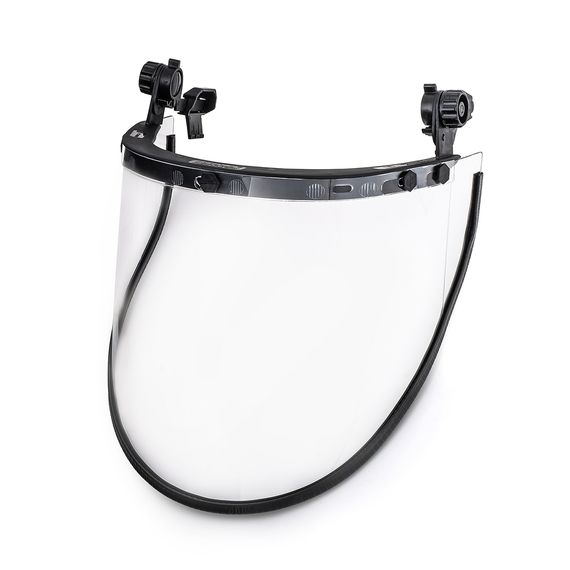 Щиток защитный лицевой РОСОМЗ КБТ ВИЗИОН ENERGO с креплением на каску для защиты от термических рисков электрической дуги, арт. 04290