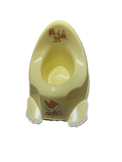 Горшок детский "Лесная сказка" (Tega) производство Польша цвет желтый