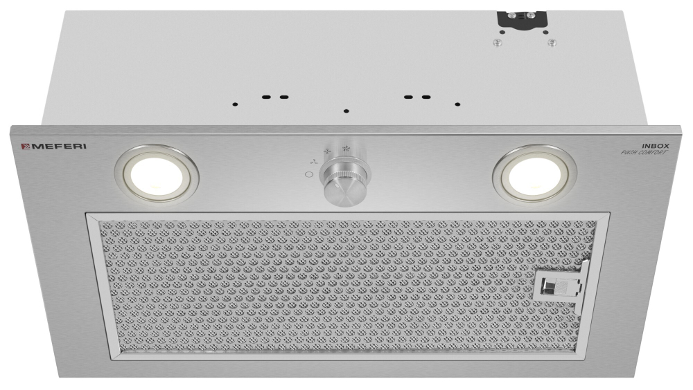 Полновстраиваемая вытяжка Meferi INBOX52IX PUSH COMFORT фото 3