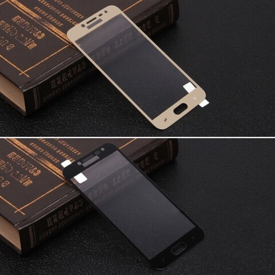 Защитное стекло для Samsung Galaxy J2 (2018) на полный экран, 009288 Черный