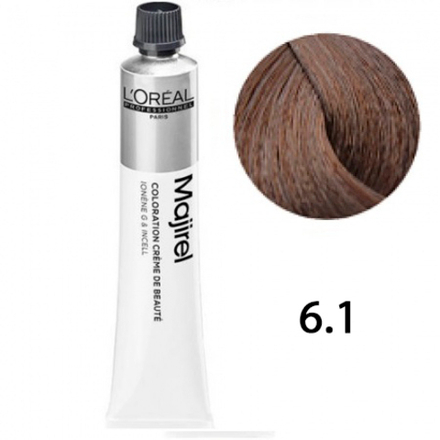L'Oreal Professionnel Majirel 6.1 Темный блондин пепельный 50мл