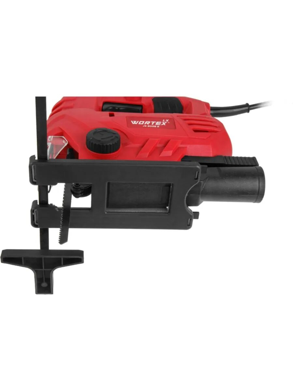 Лобзик электрический  WORTEX LX JS 8008 E в коробке, 800 Вт, 500-3350 ход/мин, пропил до 80 мм 1334589