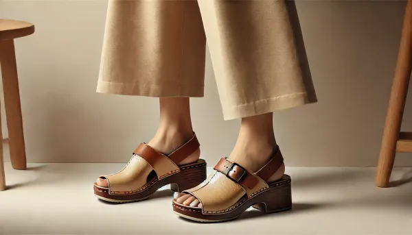 Сабо женские с открытым носом