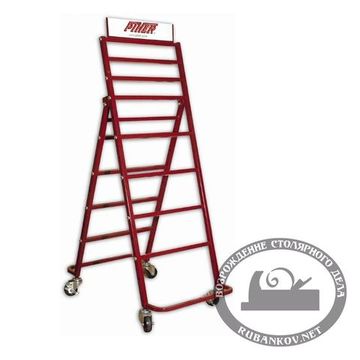 Стойка для струбцин на колёсах, 152*82*54см